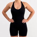 Contour Halter Tank - Black