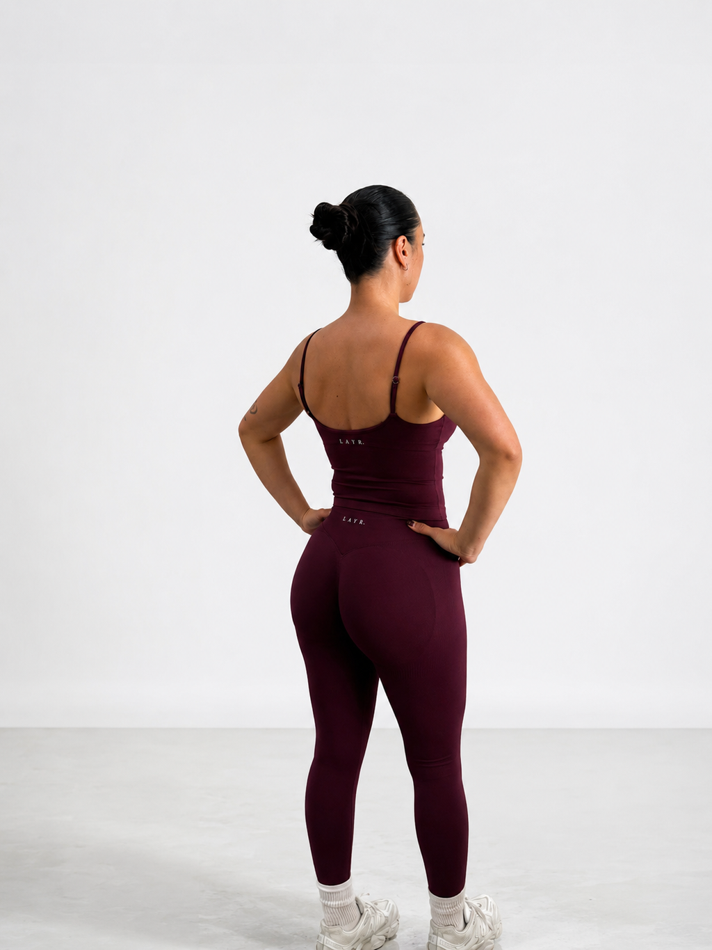 Contour Tank - Plum