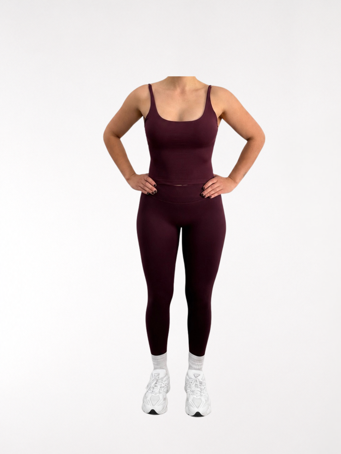 Contour Leggings - Plum