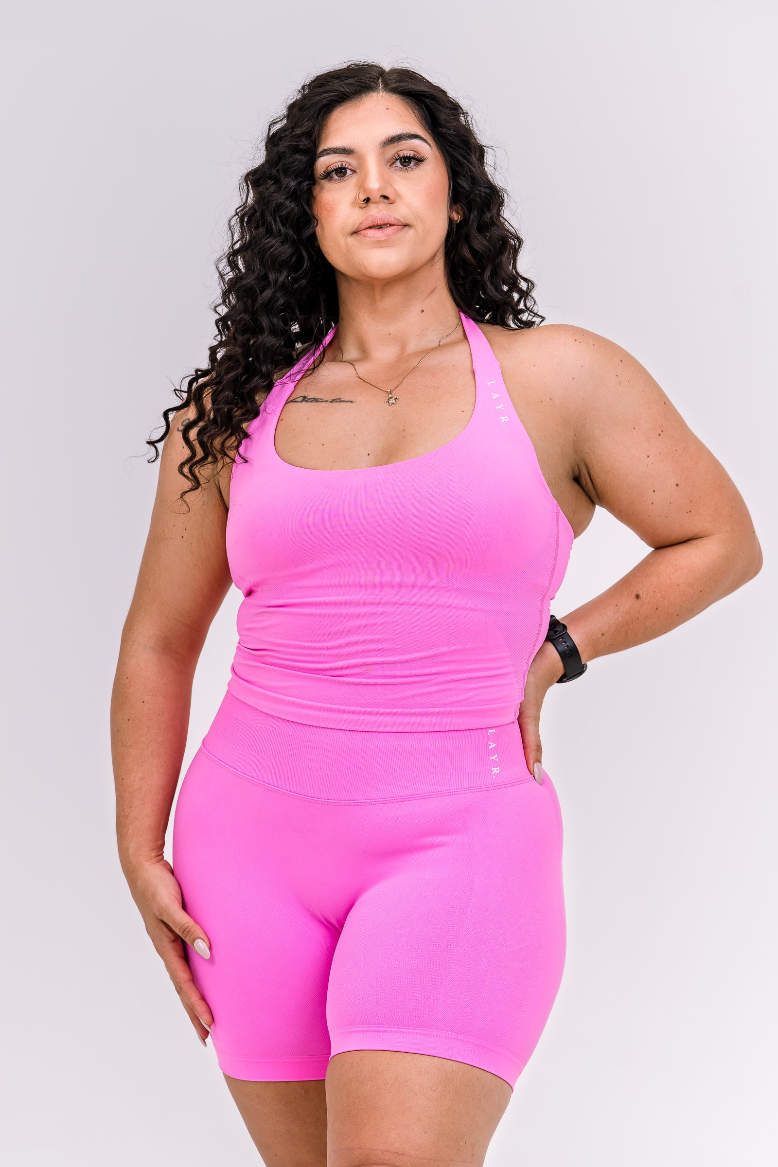 Robust Scrunch Shorts - Pink