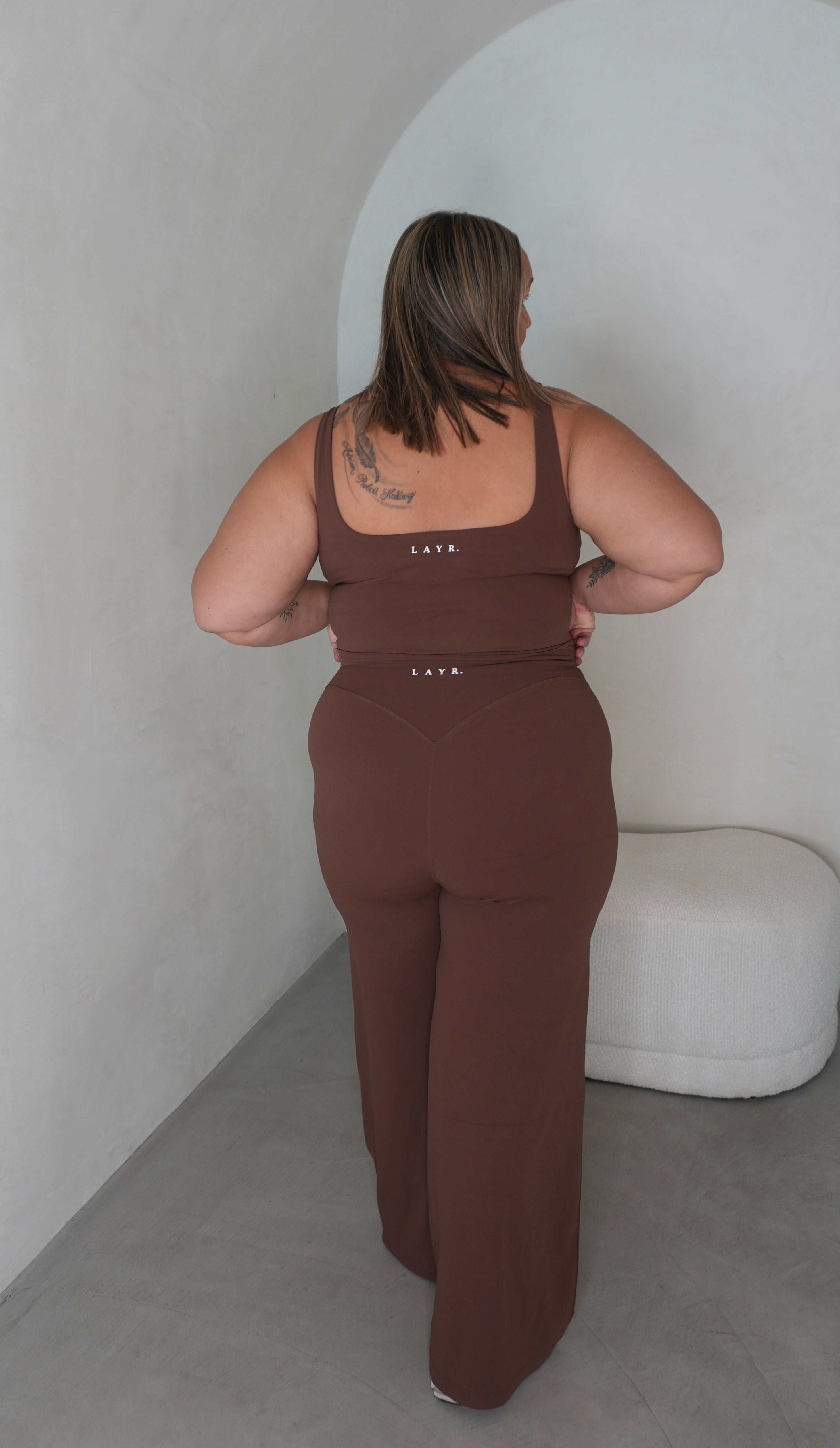 Buxom Staight Leg Pants - Espresso