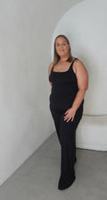 Buxom Tank - Black Cat