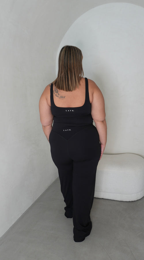 Buxom Tank - Black Cat