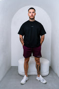 Mens Compression Shorts - Wine