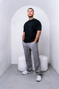 Mens Adis Trackies - Dark Grey