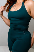 Robust Halter Tank - Emerald